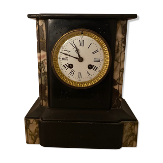Marble fireplace clock