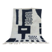 Tapis en laine pure fait main naturelle taille 200 x 300 cm