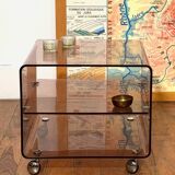 Smoked Plexiglas table