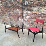 Vintage coffee table, antique furniture
