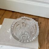 Art Deco Bohemian Crystal Vase