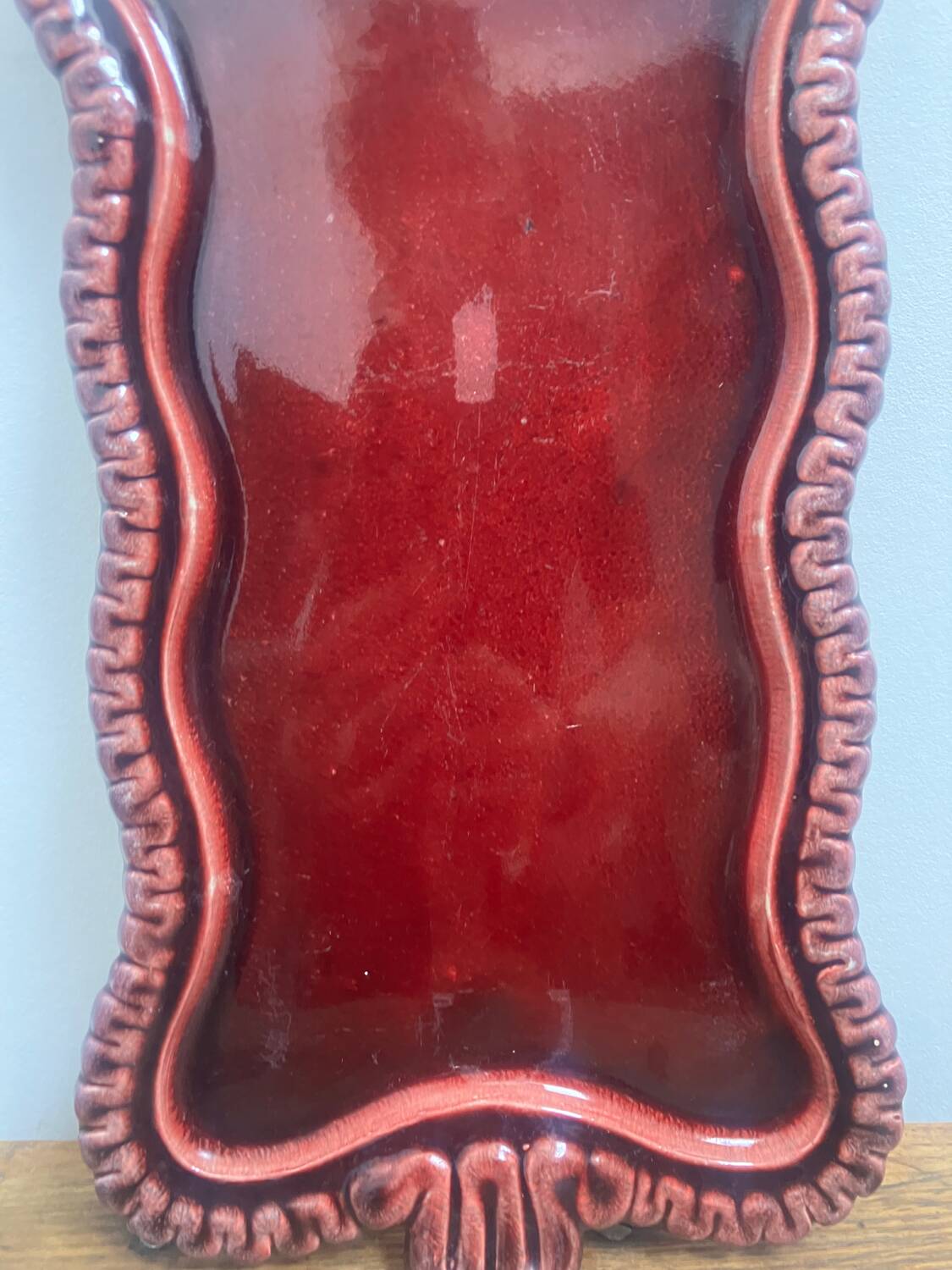 Ceramidi à marseille plat / grand vide poche 1950