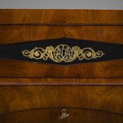 Commodes Biedermeier en acajou du début du XIXe siècle, années 1830