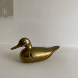 Vintage Brass Duck