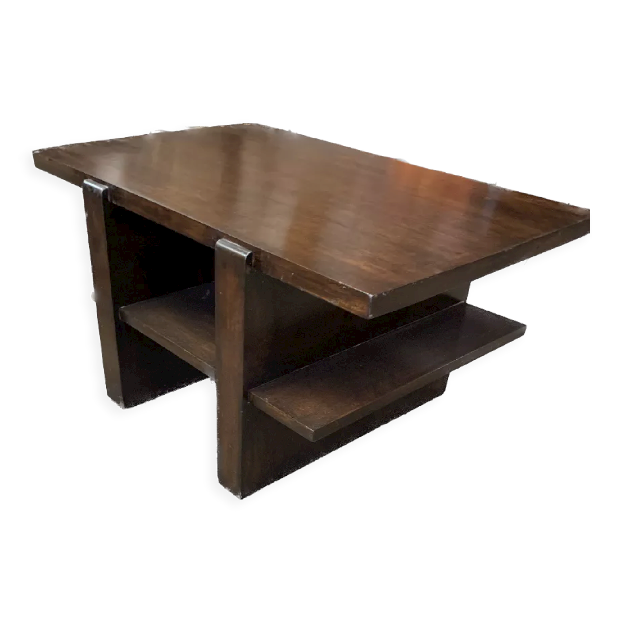 Solid mahogany coffee table