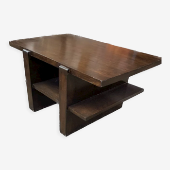 Solid mahogany coffee table