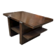 Solid mahogany coffee table