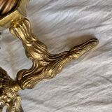 Pair of gilded brass wall lights - Louis XVI style
