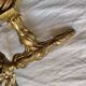 Pair of gilded brass wall lights - Louis XVI style