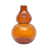 Bubbled glass vase – Biot