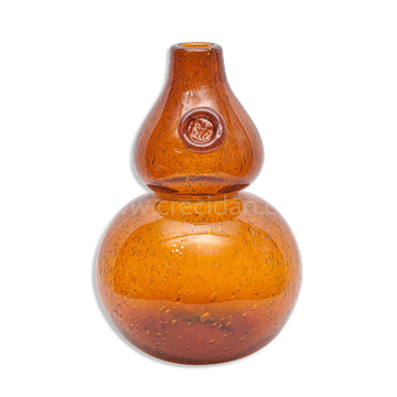 Vase en verre bullé – Biot