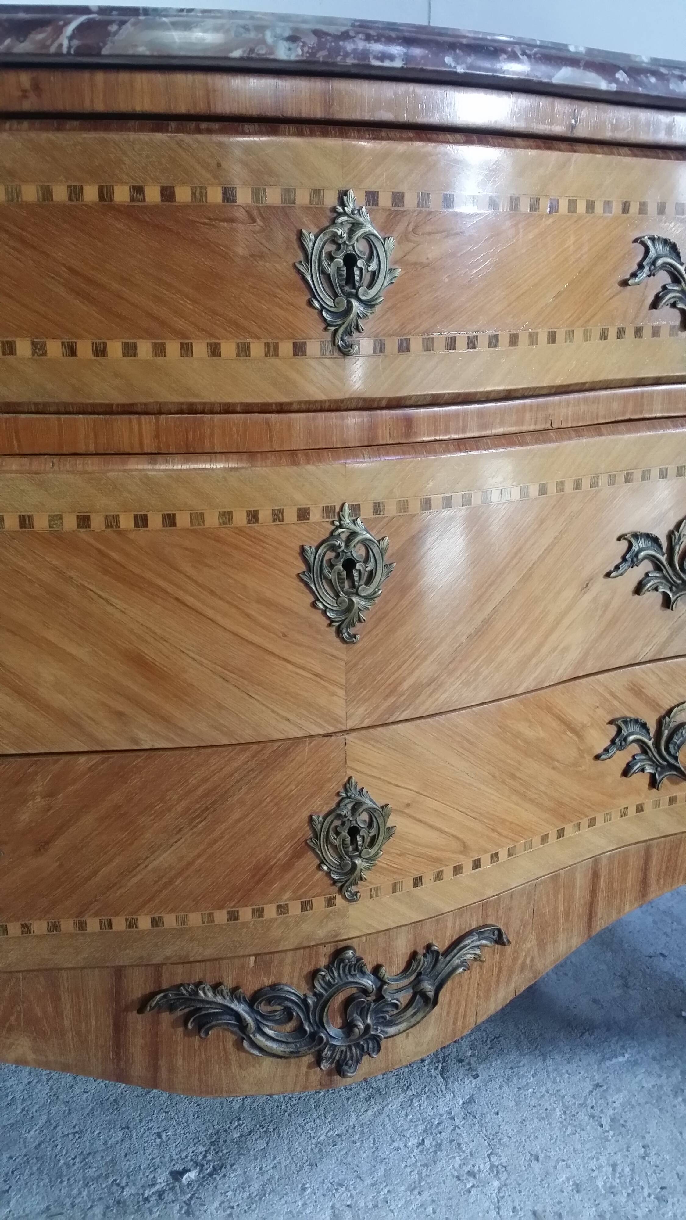 Louis XV chest of drawers
