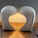 Pair of Dania lamps by Dario Tognon for Artemide vintage 1969