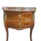 Louis XV style commode in marquetry