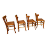 Lot de 4 chaises bistrot