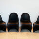 Set of 6 Panton chairs by Verner Panton, Vitra, 1999.