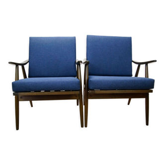 Czechoslovak Armchairs from Ton, 1960s, Set of 2