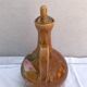 Old carafe with 8 ceramic glasses