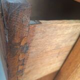 Art Deco sideboard with marble tops, antique dresser, display cabinet