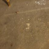 Table basse verre et laiton