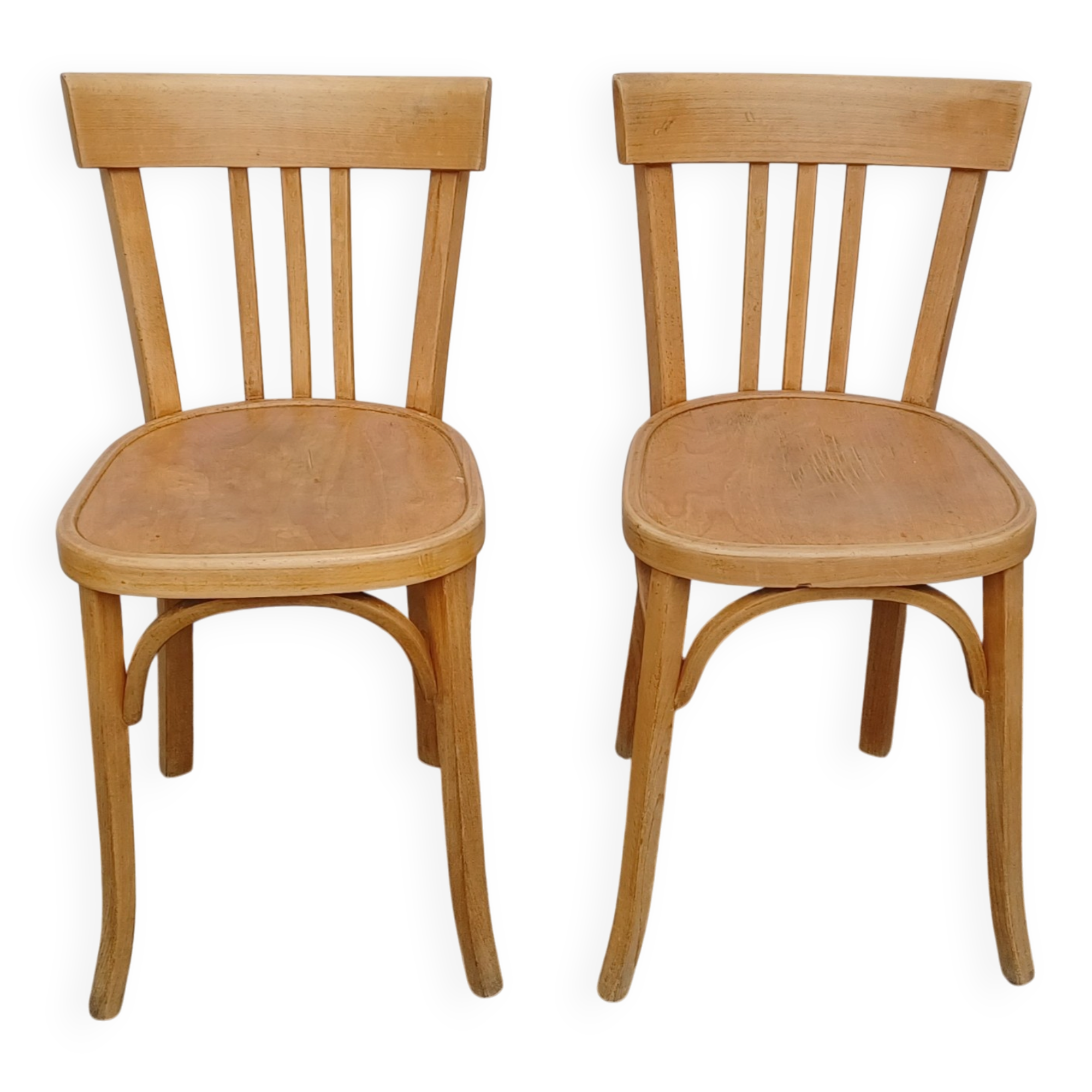 Paire de chaises bistrot Baumann