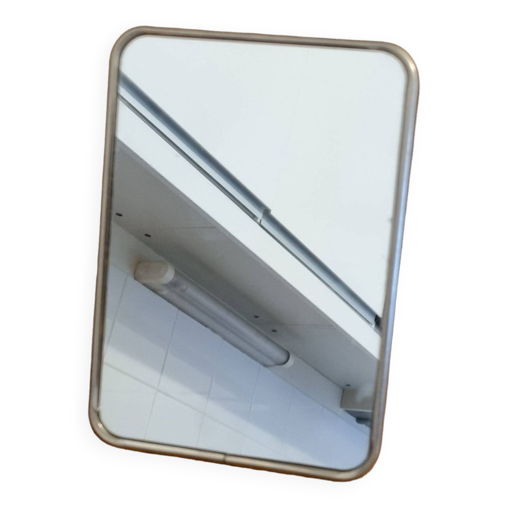 Vintage barber mirror to stand or hang