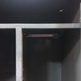Old metal cabinet 4 shelves and hospital cloakroom