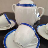 Service à café Porcelaine de Limoges 4 tasses