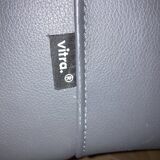 VITRA Park Sofa – Jasper Morrison – premium grey leather canapé