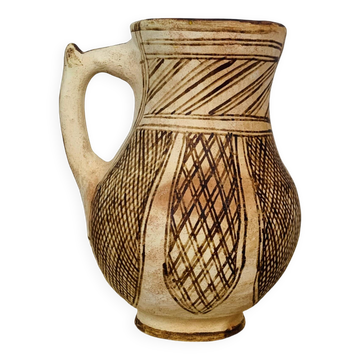 Berber-style ethnic pitcher