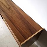 Walnut veneer sideboard by Bytomskie Zaklady, Polish Mid-Century 1960s