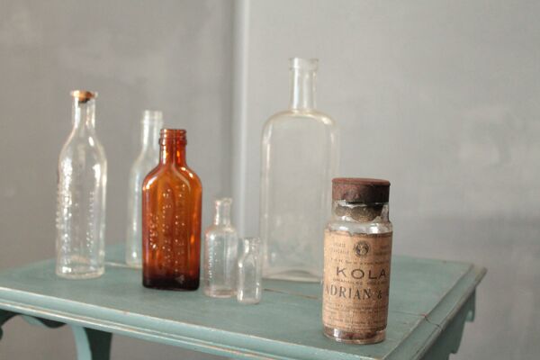 Bouteilles en verre