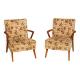 Fauteuils tchécoslovaques du milieu du siècle, années 1960, lot de 2