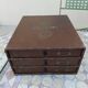 Vintage drawer unit from the Thiriez Cartier Bresson haberdashery, antique.