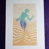 A4 format dancer poster