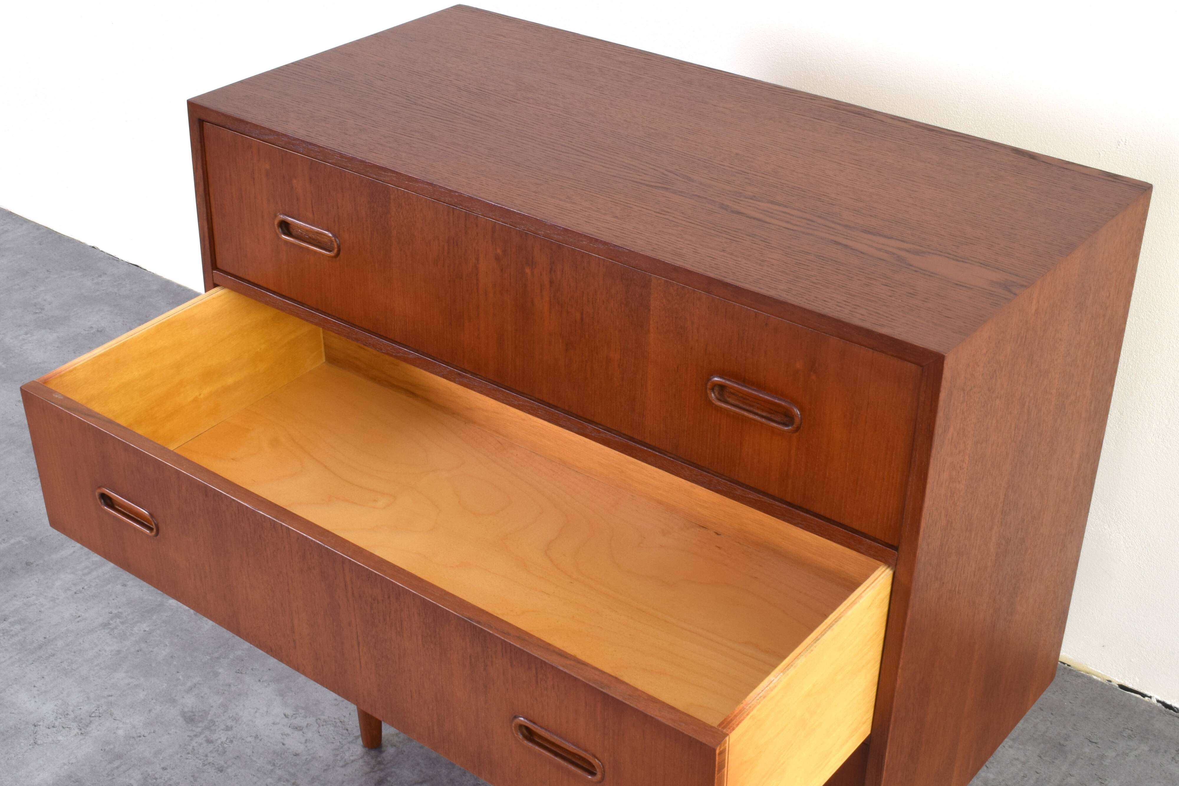 Mid-Century Danish Teak Chest of Drawers, 1960s.