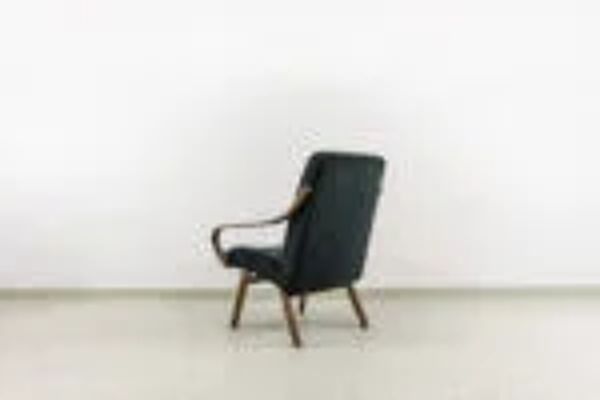 Fauteuil vintage par Jaroslav Smidek pour Ton, Tchécoslovaquie, années 1960.