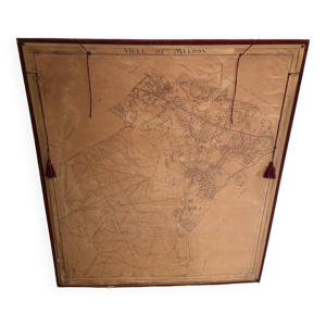 Carte historique ville - reconstruction