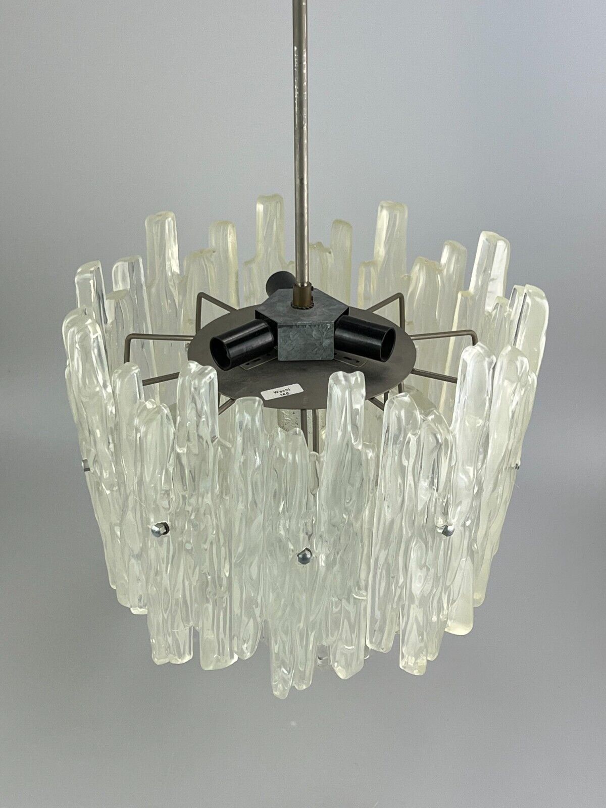 60s 70s lamp light ceiling lamp chandelier plastic space age