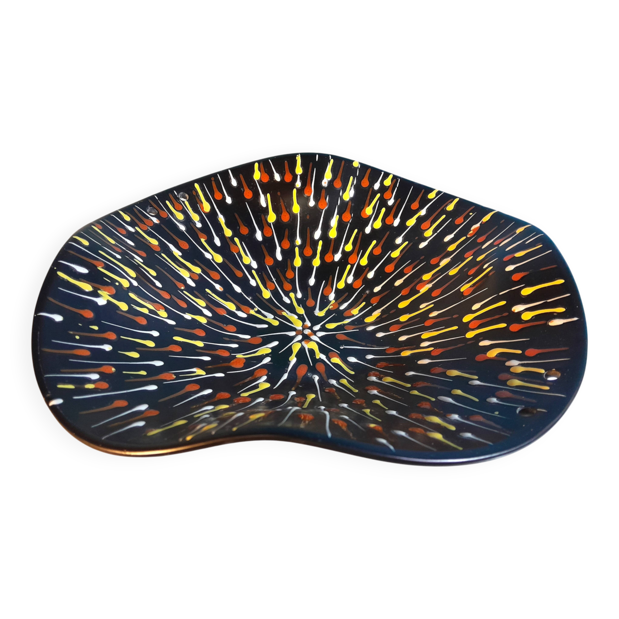 Ceramic plate Italy 1960s