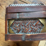 Basketry lid box