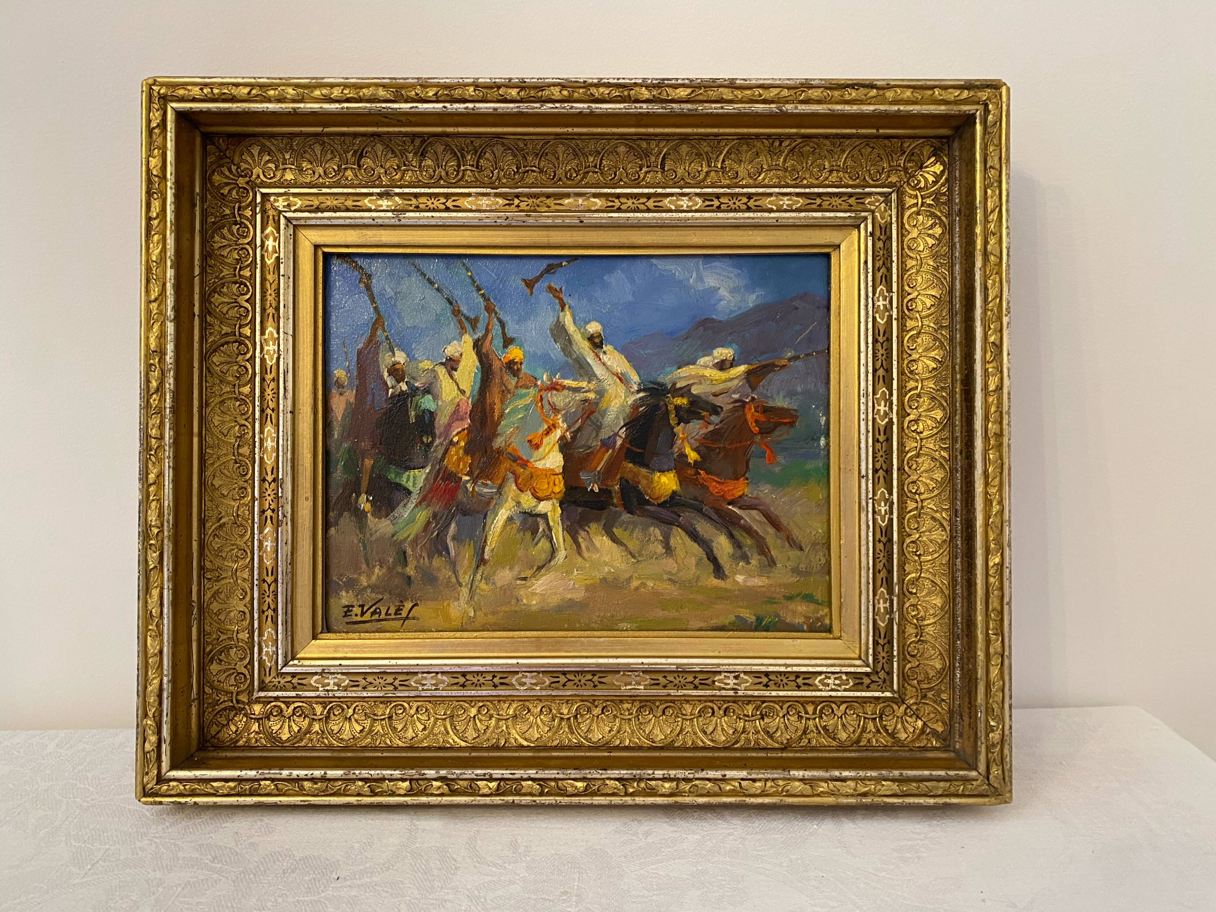 Peinture orientaliste XXème siècle. Edmond Valès (1918-2001)