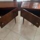 2 tables de chevet vintage