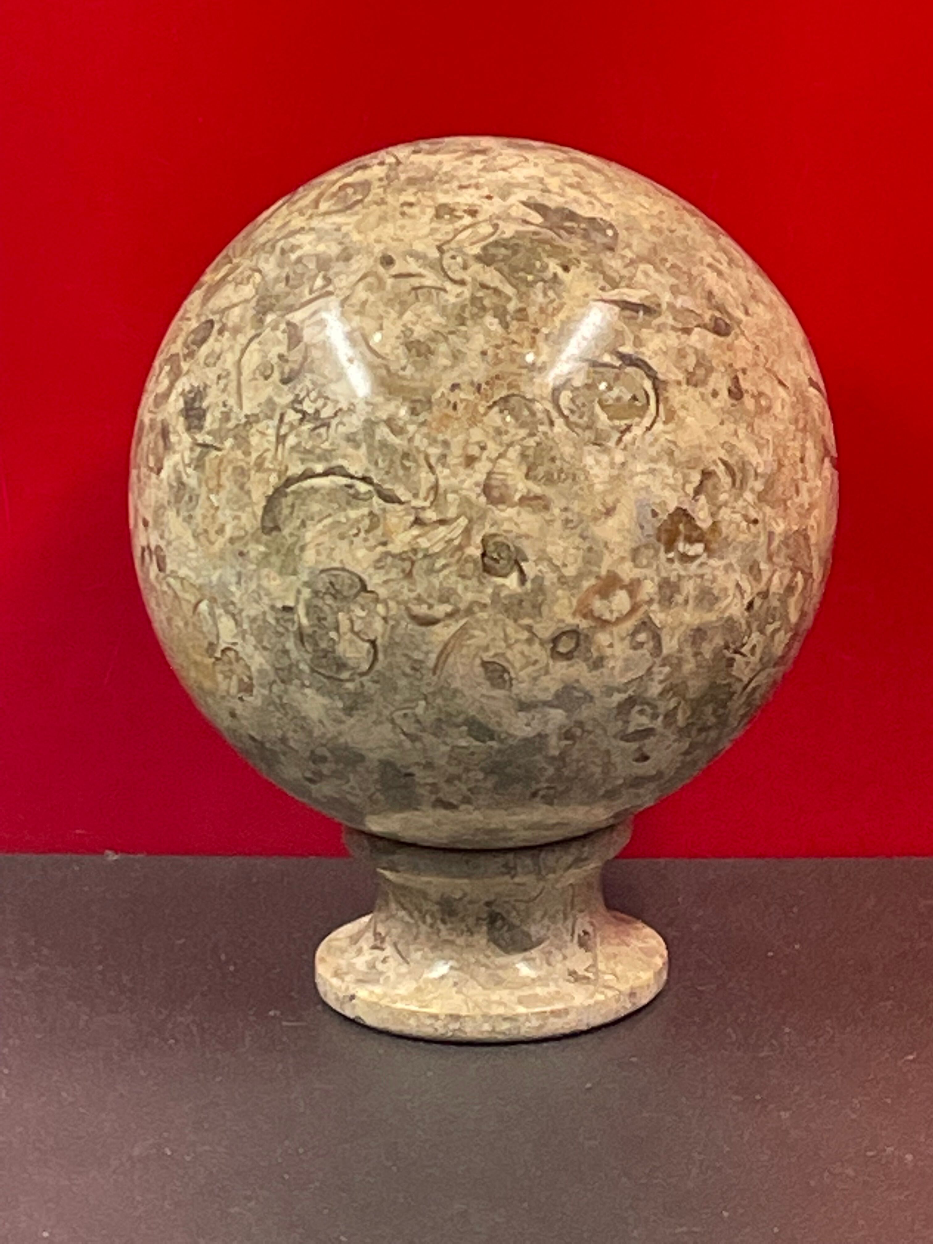 Jasper sphere ball 1.5 kg diameter 103 mm foreign origin
