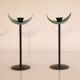 Pair of vintage Scandinavian candle holders 1970