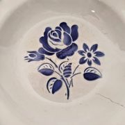 Ancienne Assiette Creuse Badonviller Vintage