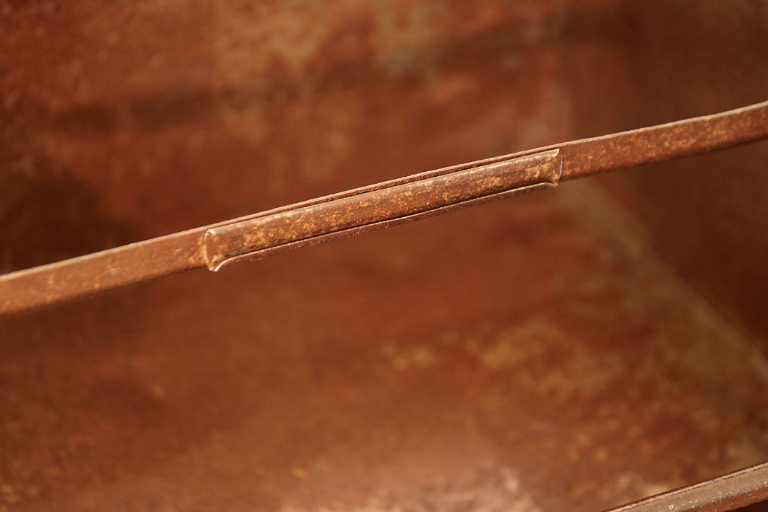 Set of 7 metal industrial lockers with spout "Valentini Lyon"