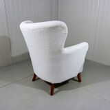 Boucle armchair lounge chair Sweden, 1950’s