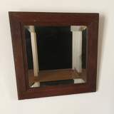 Old beveled mirror - 28x28cm