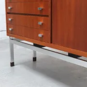 Belgian modernist bar cabinet by Werner Wölfers for V-Form, 1965